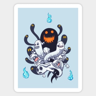 ghosts collection Magnet